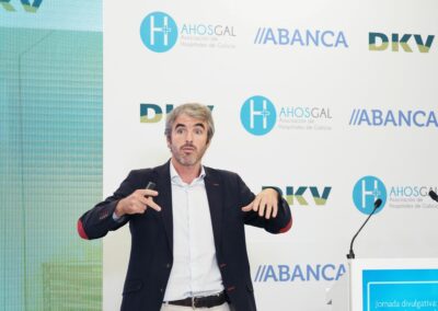 Momento de la intervención de Antonio Urda, director Director de Healthcare de Savana