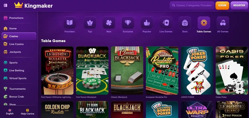 Kingmaker Casino: cosa trovi davvero